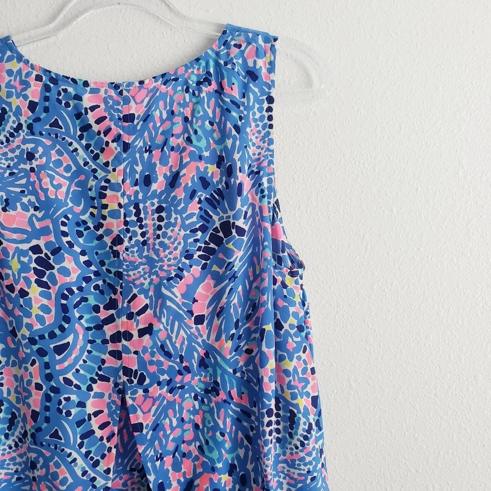 Lilly Pulitzer Zeta Sleeveless Tank Top - Picture 7 of 11